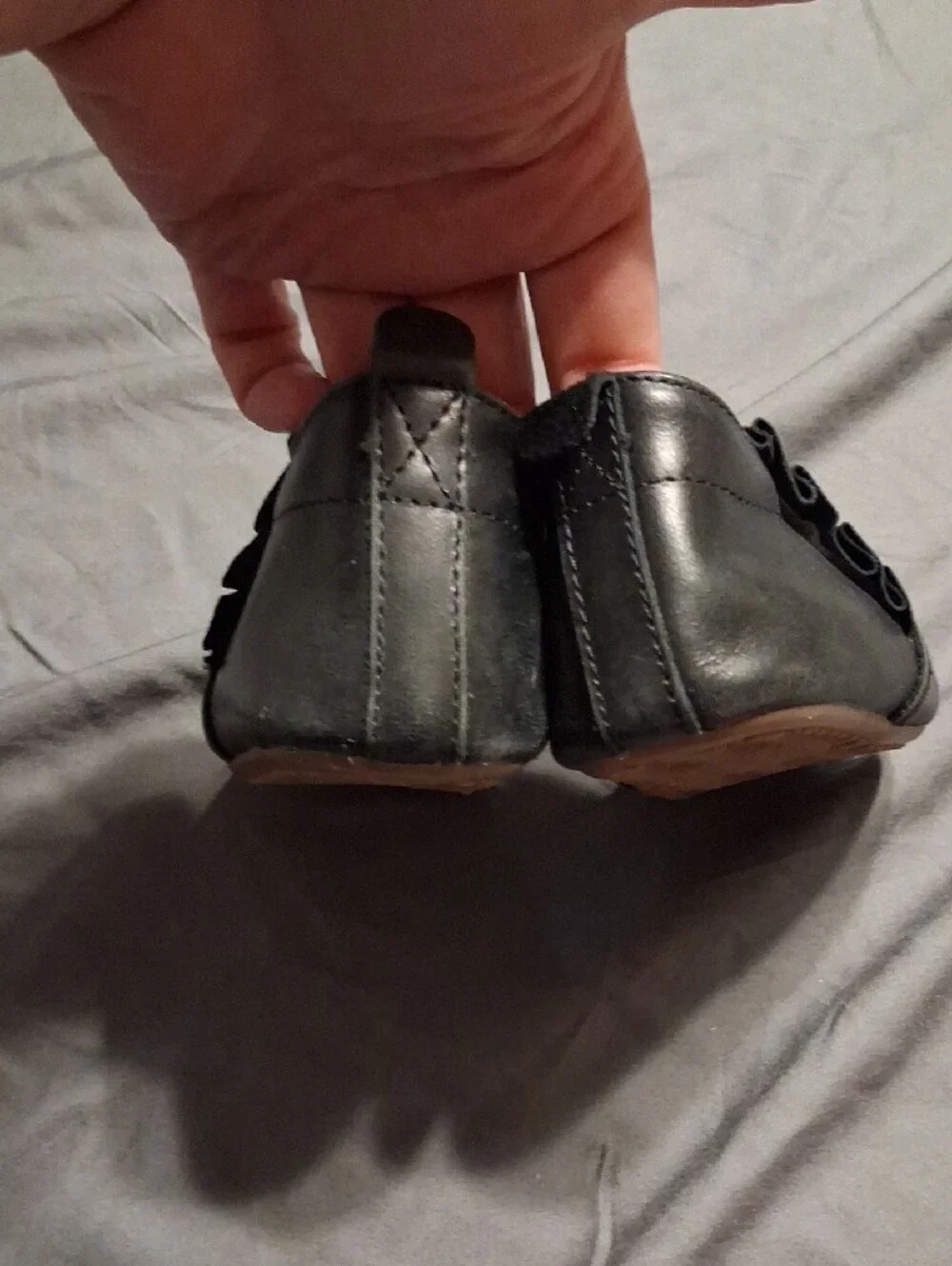 Size 5 Baby/toddler Low Top Boots Little Love Bug